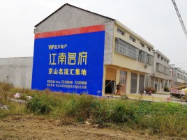苍南农村墙体广告在不同形式上面展现的不同特色